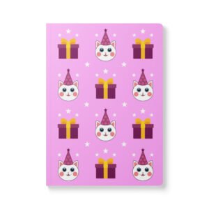 Dihtti & Gift Pattern (Light Purple) | Softcover Journal, 200 Pages