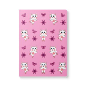 Dihtti Dancing Pattern (Light Pink) | Softcover Journal, 200 Pages