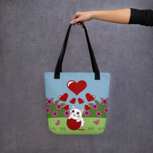 Dihtti's Favorite Ball | Hand-Made, All-Over Print Premium Tote Bag