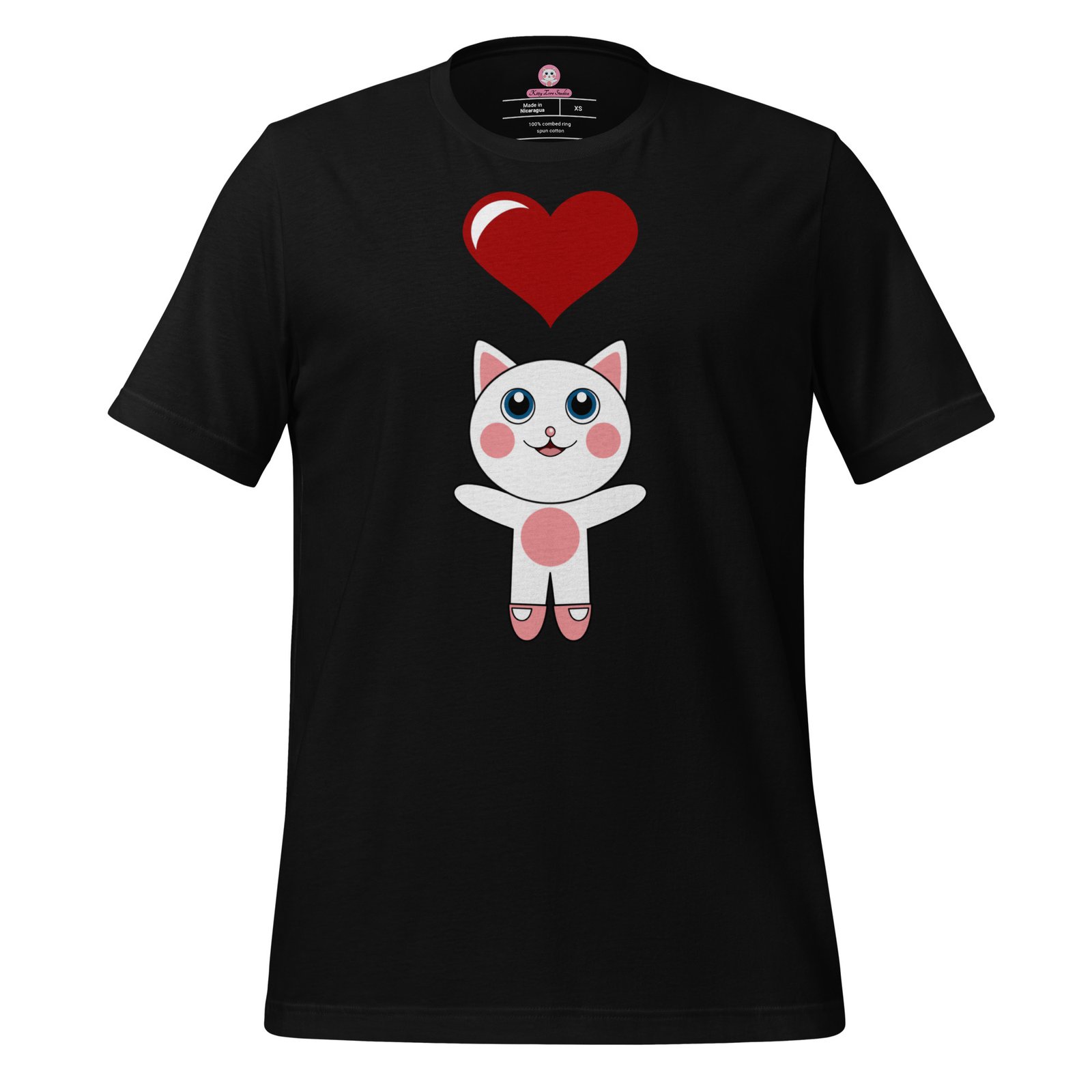 Dihtti the Kitty | (Adult) Premium T-Shirt | XS-5XL (7 Colors) - Image 3