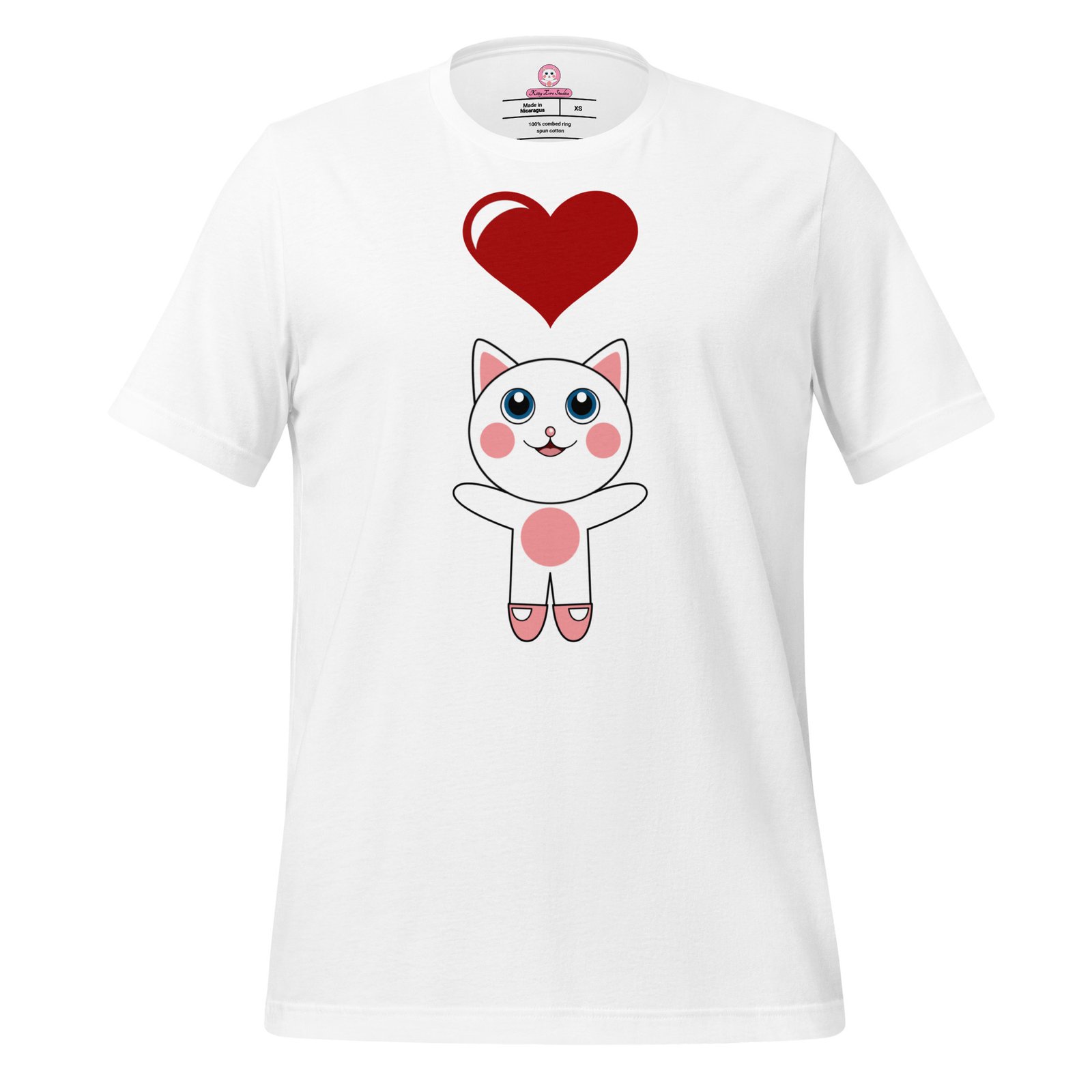Dihtti the Kitty | (Adult) Premium T-Shirt | XS-5XL (7 Colors) - Image 2