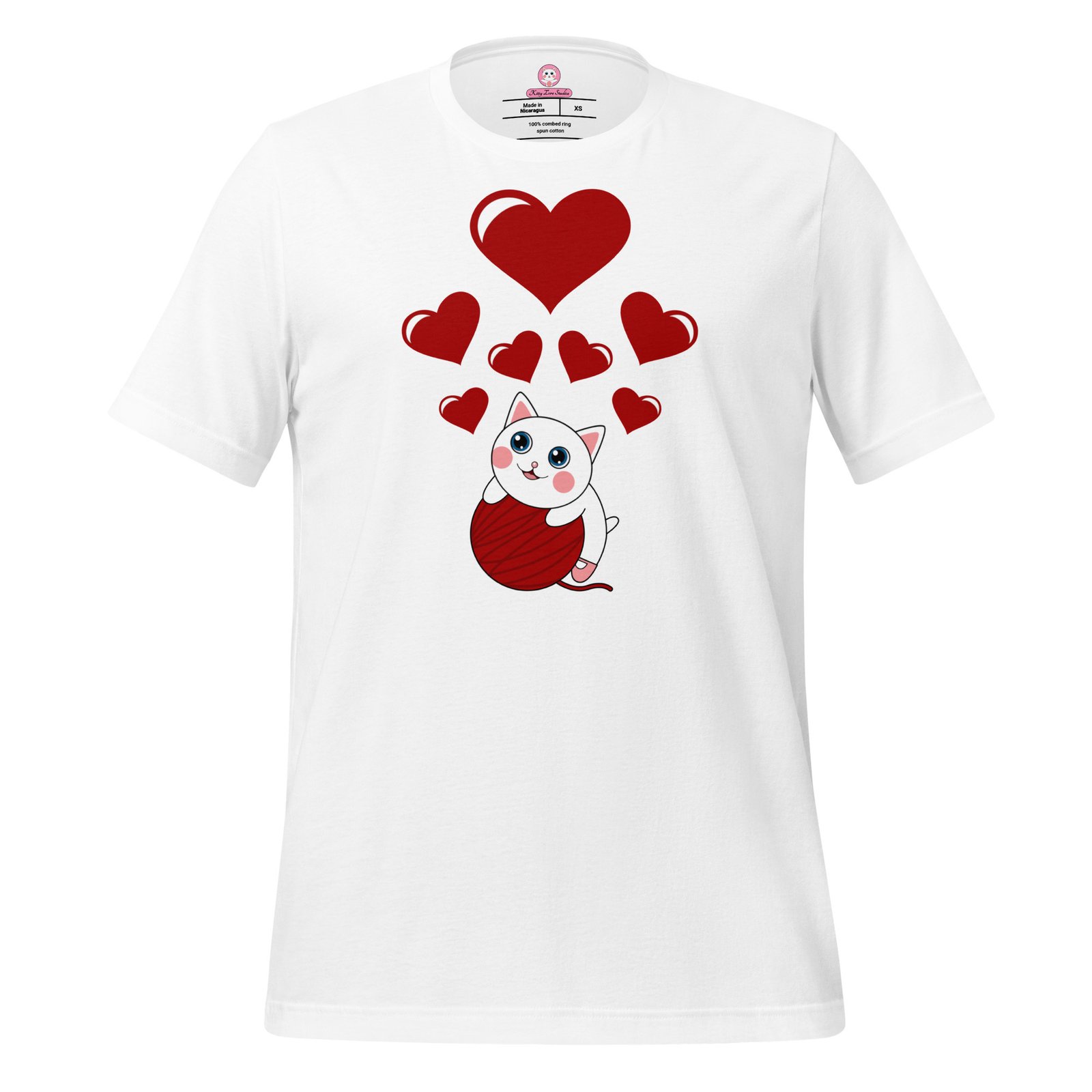 Dihtti the Kitty | (Adult) Premium T-Shirt | XS-5XL (7 Colors) - Image 2