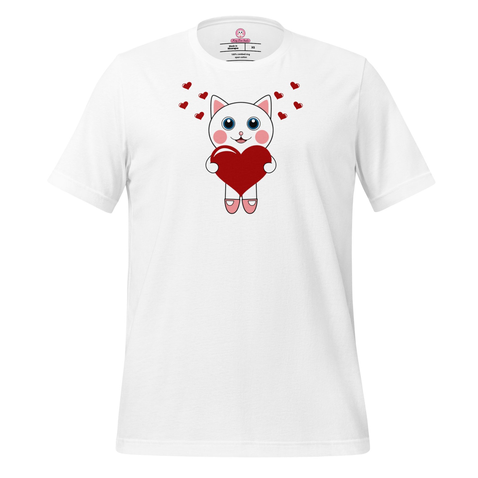 Dihtti the Kitty | (Adult) Premium T-Shirt | XS-5XL (7 Colors) - Image 2