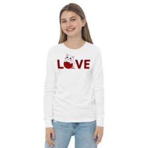 Dihtti "LOVE" | (Youth) Long Sleeve Shirt | Regular Unisex Fit (3 Colors)