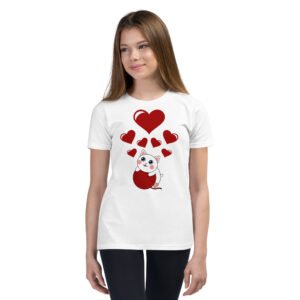 Dihtti the Kitty | (Youth) Premium T-Shirt | S-XL (5 Colors)